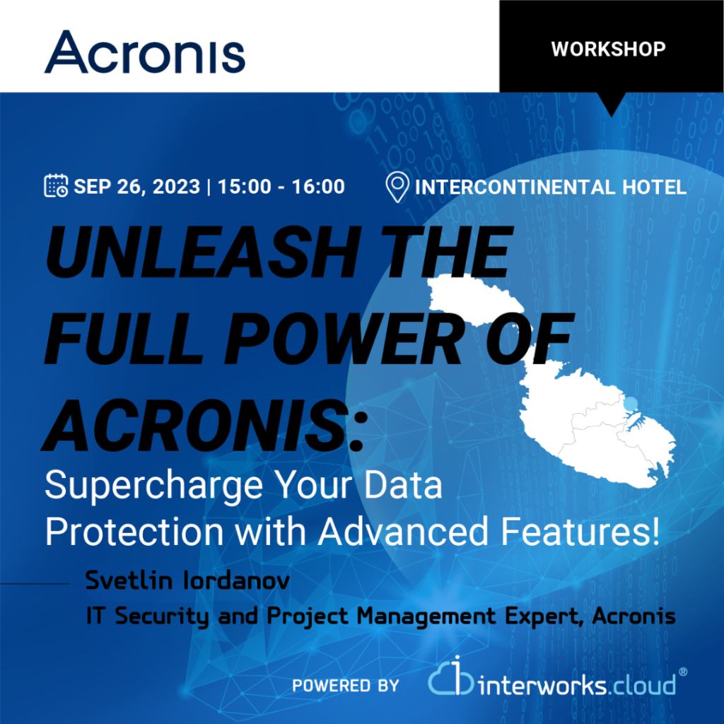 interworks.cloud Announces Upcoming Roadshow Stop in Malta on Sept. 26 2