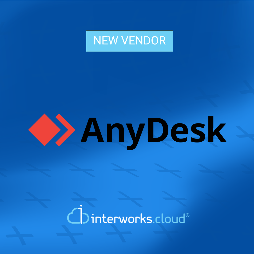 anydesk (pr banner) remote desktop solution joins interworks.cloud