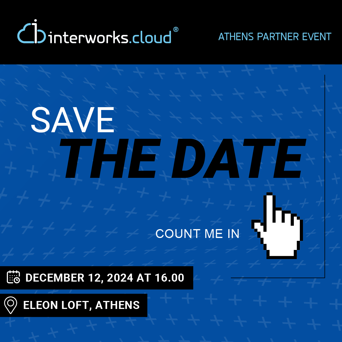 Athens Partner Event - Save the Date