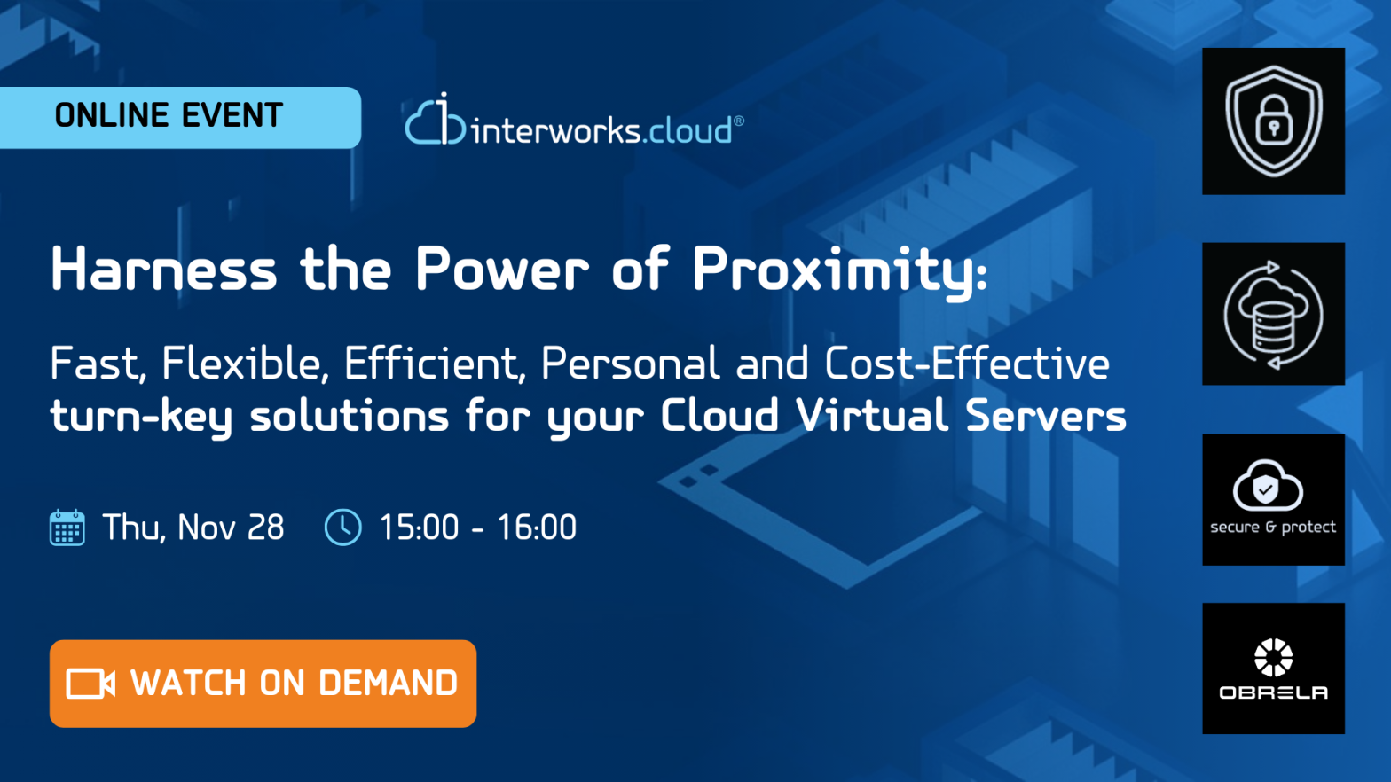 Harness the Power of Proximity: Turn-key solutions for your Cloud Virtual Servers | interworks.cloud 1