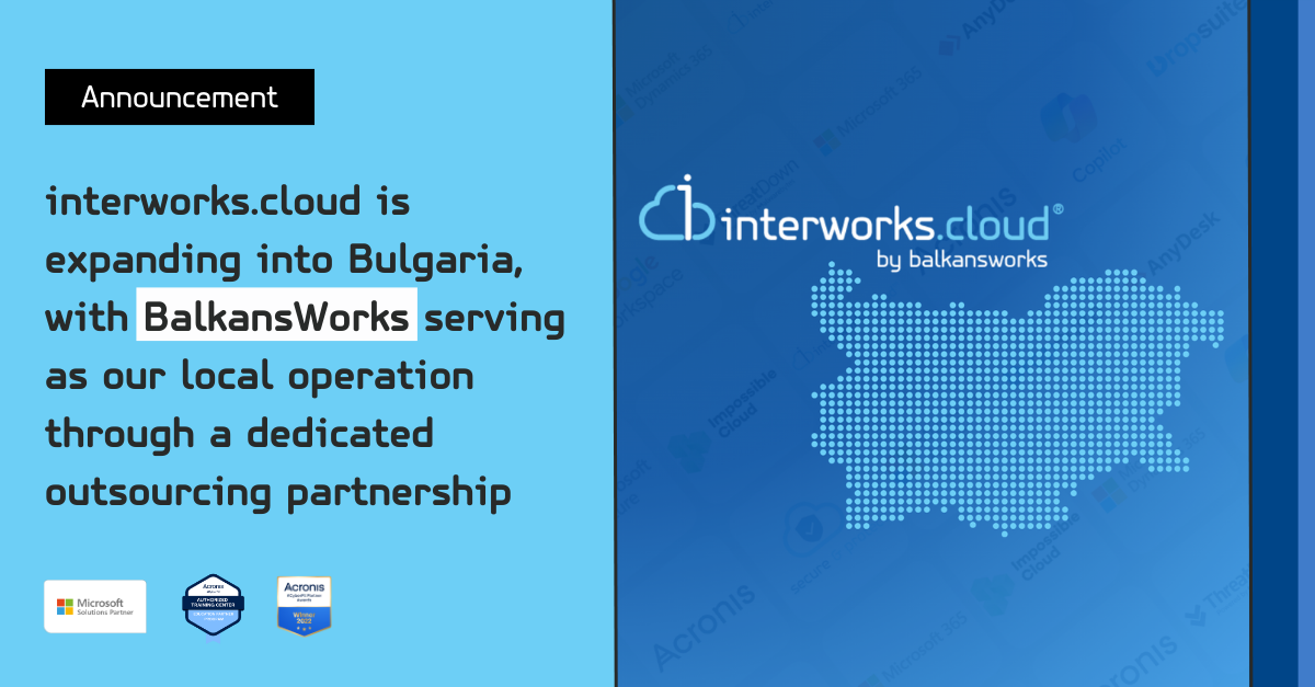 BalkansWorks announcement to partners