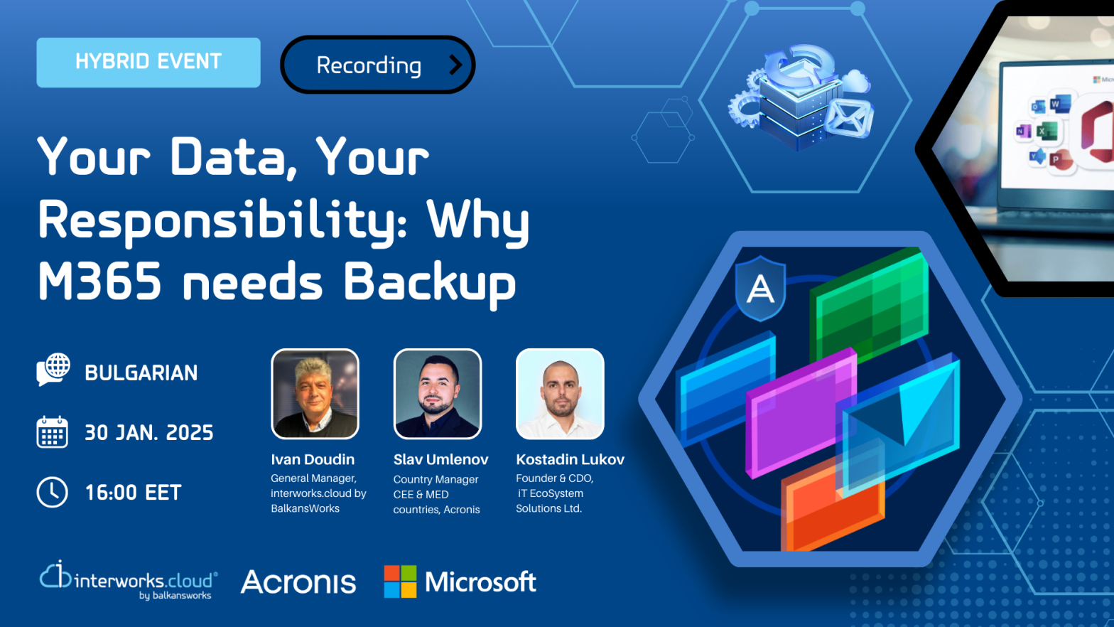25Q1bulgarian webinar for microsft 365 backup