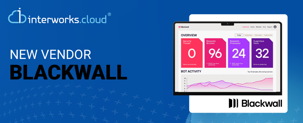 Blackwall (formerly BotGuard) joins interworks.cloud Distribution