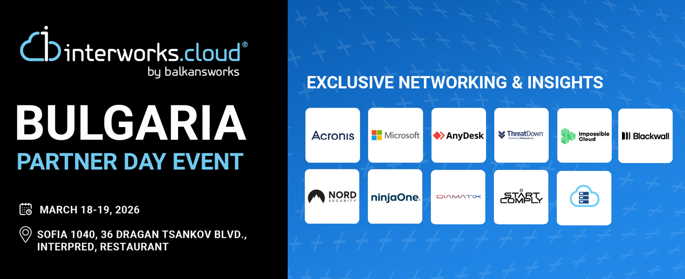 interworks.cloud Hosts Bulgaria Partner Days 2026 in Sofia to Strengthen the Regional Cloud Partner Ecosystem 2