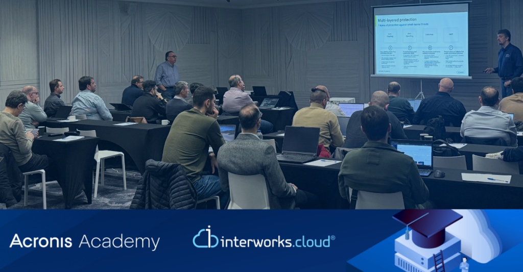 interworks.cloud and Acronis Host Certification Day in Athens for MSPs and Resellers