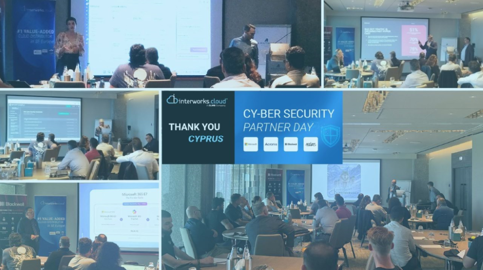 interworks.cloud Successfully Hosts CY-BER Security Partner Day in Cyprus, Bringing Together Partners, Vendors & Cybersecurity Leaders 2