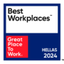 best workplace greece 2024 award - badge