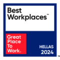 best workplace greece 2024 award - badge